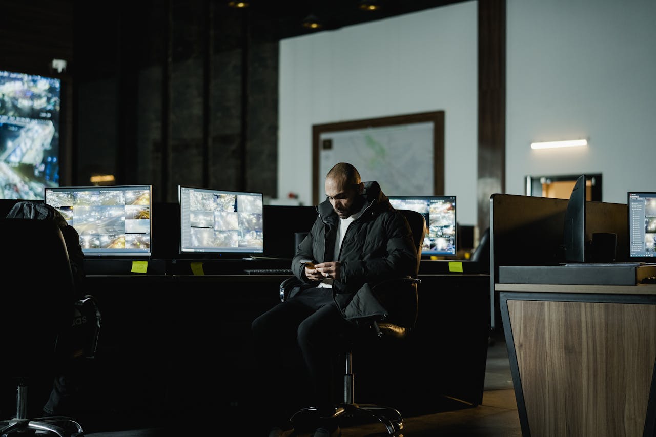 Security Operations Centre Illustration