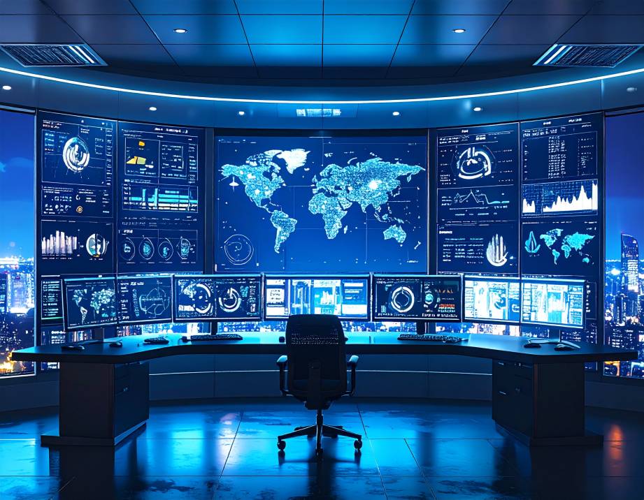 SIEM Dashboard Interface